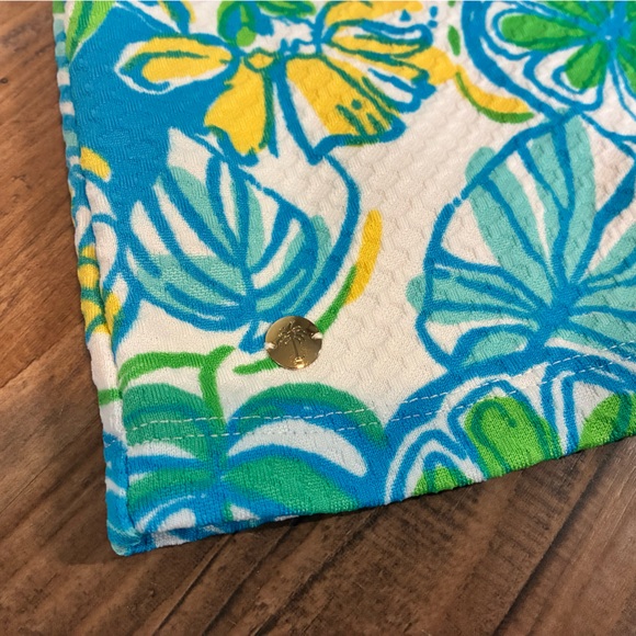 Lilly Pulitzer S Sweet & Sour Print Cutout Mini Dress Pique Polo Rayna Dress - Picture 7 of 8